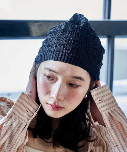 鉤編針織帽