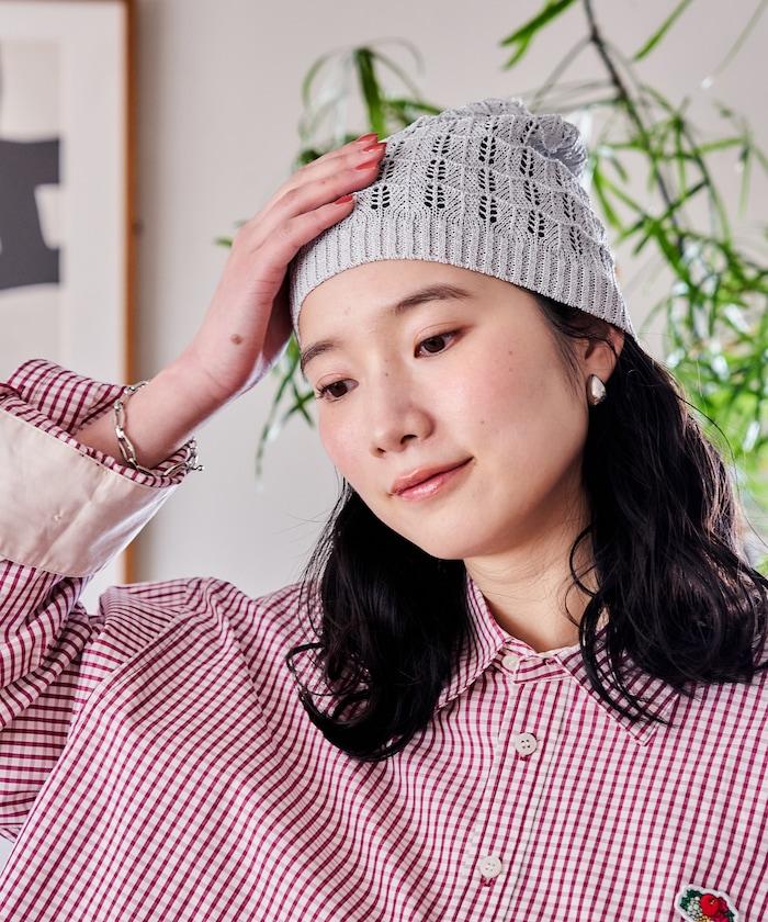 鉤編針織帽