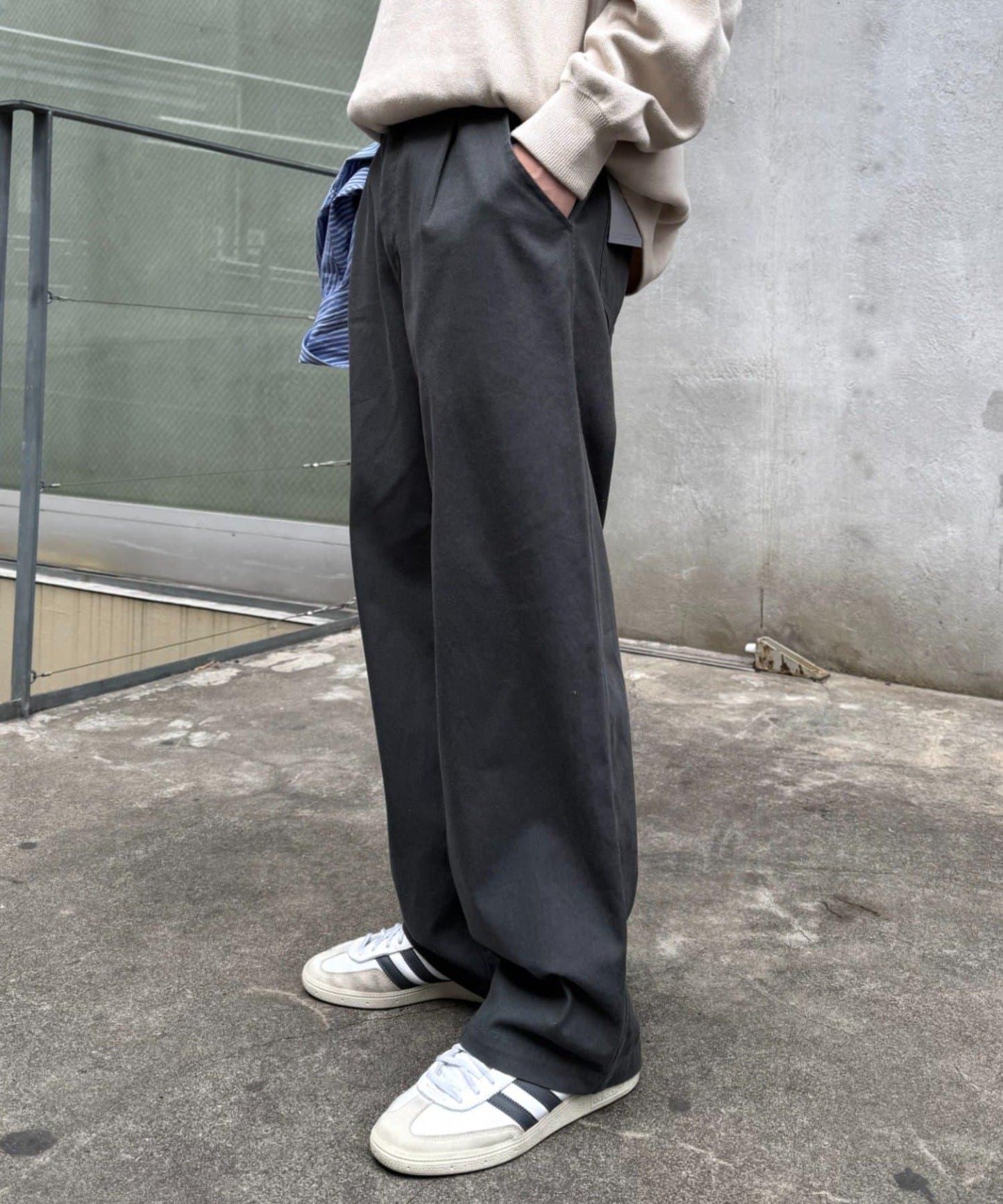 26SS展示會款 寬鬆版型 休閒褲