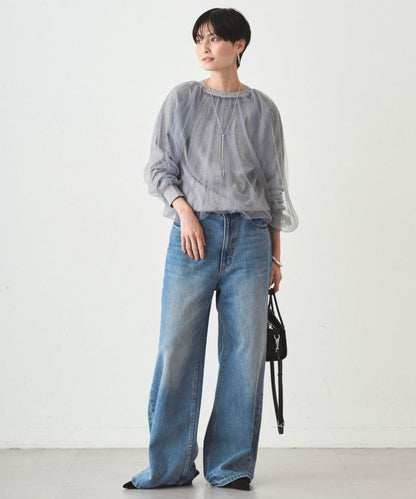 Loungedress 網紗針織上衣