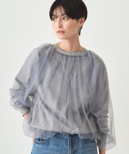 Loungedress 網紗針織上衣