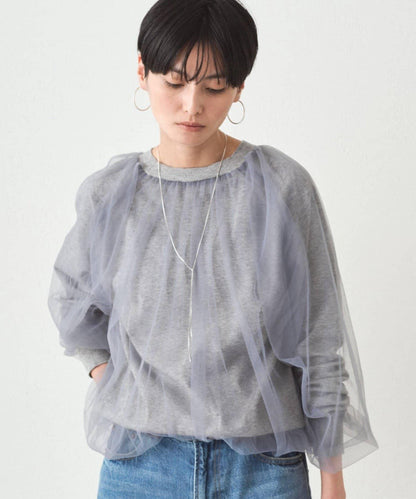 Loungedress 網紗針織上衣