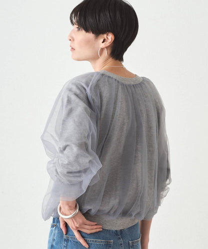Loungedress 網紗針織上衣