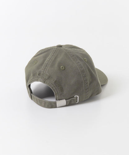 GANNI WASHED COTTON CANVAS CAP