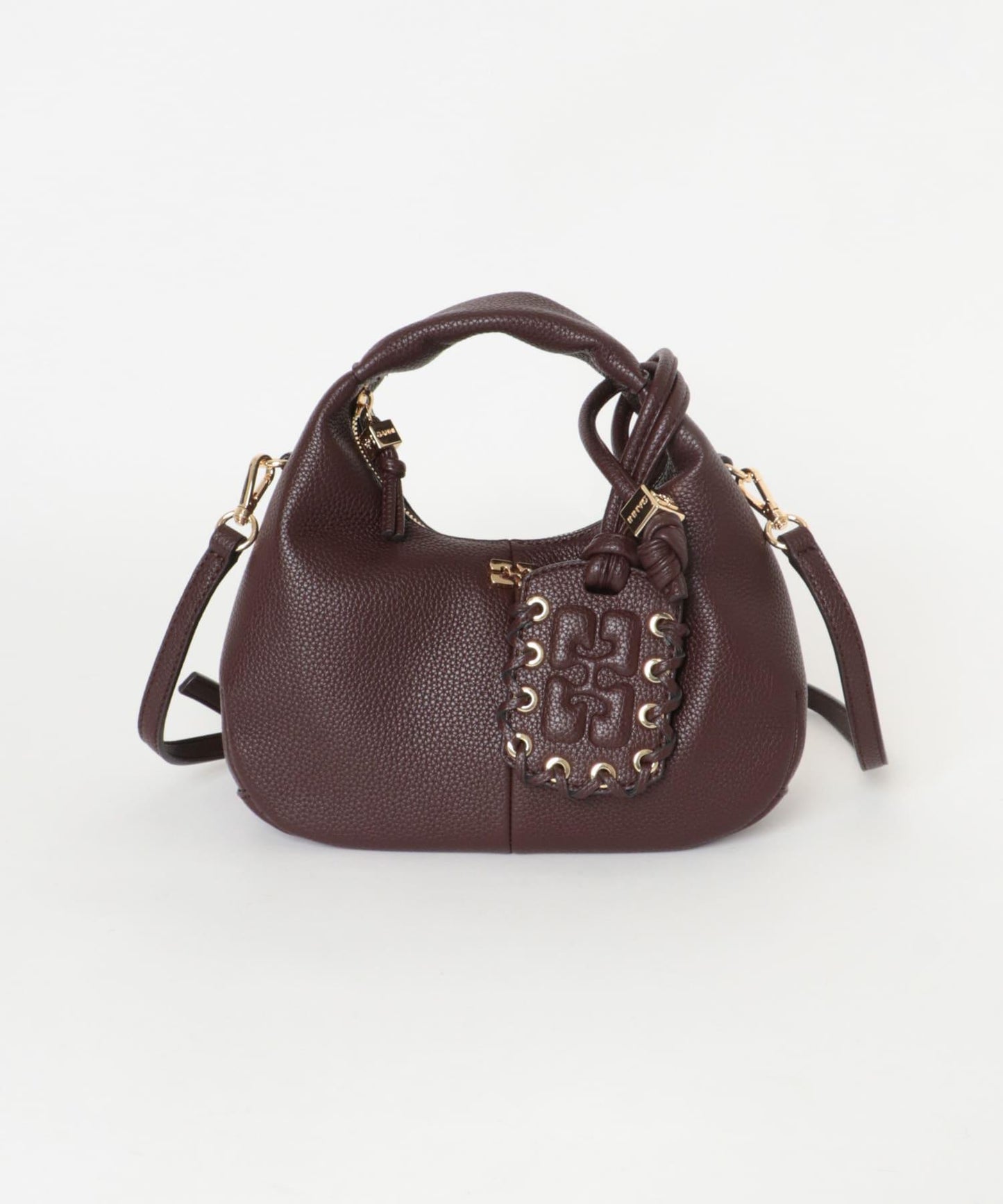 GANNI HOBO MINI GRAINED Hobo腋下包