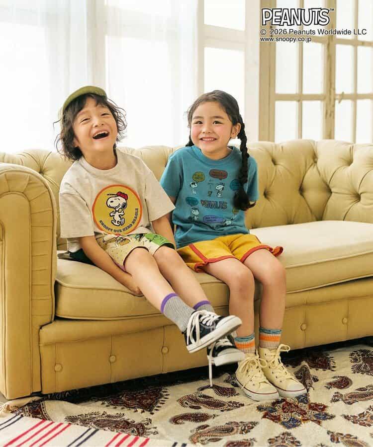 《PEANUTS》（花生漫畫） 5色5柄 Tシャツ