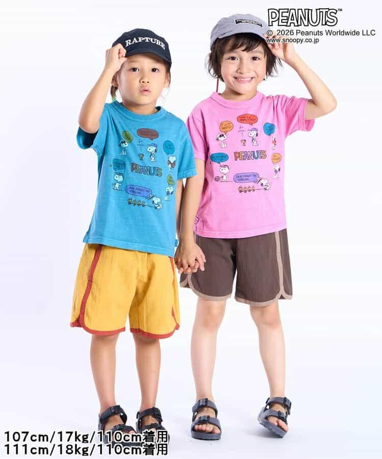《PEANUTS》（花生漫畫） 5色5柄 Tシャツ