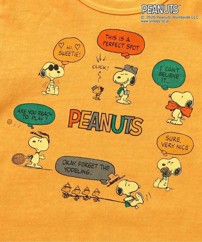 《PEANUTS》（花生漫畫） 5色5柄 Tシャツ