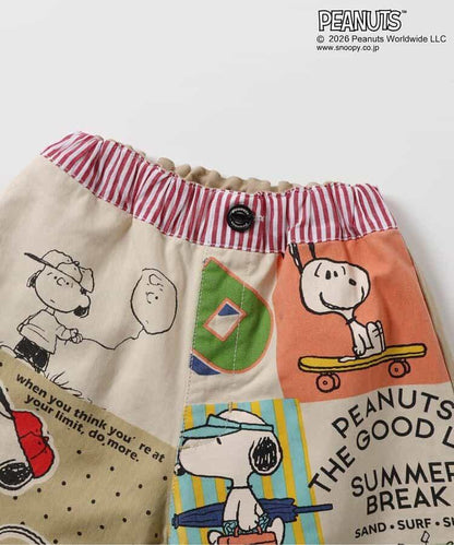 PEANUTS（史努比） GOOD OLD系列 五分短褲