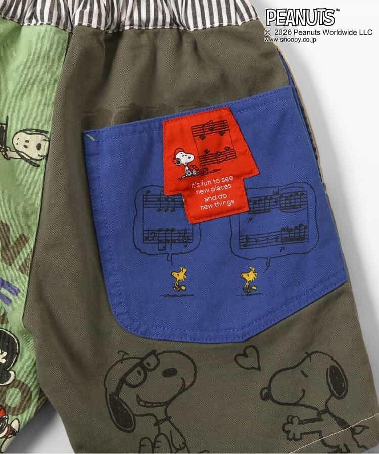 PEANUTS（史努比） GOOD OLD系列 五分短褲