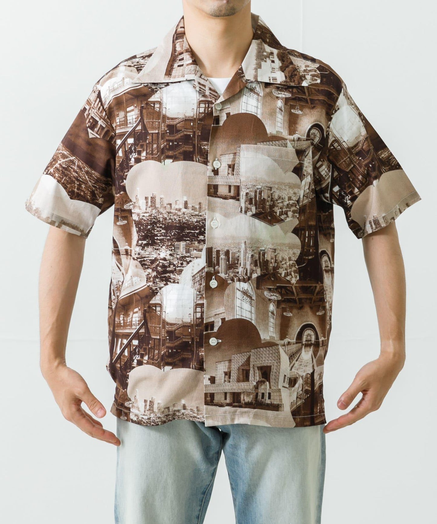 NEXUSVII. COTTON HAWAIIAN SHIRTS 襯衫 B.R