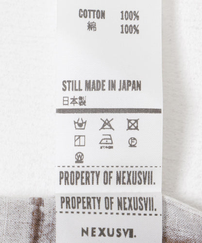 NEXUSVII. COTTON HAWAIIAN SHIRTS 襯衫 B.R