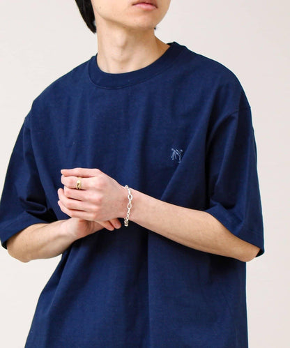 BOY刺繡 內側漸變 單點設計 短袖T恤
