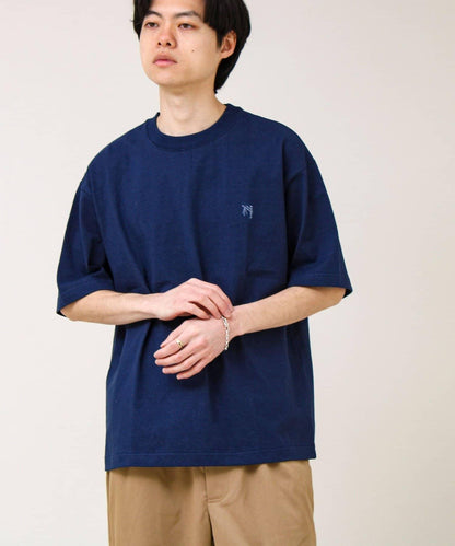 BOY刺繡 內側漸變 單點設計 短袖T恤