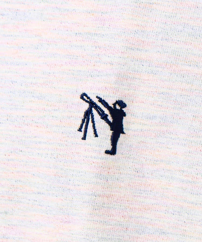 BOY刺繡 內側漸變 單點設計 短袖T恤