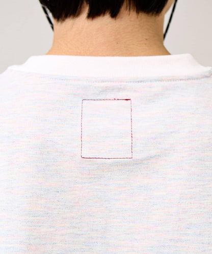 BOY刺繡 內側漸變 單點設計 短袖T恤