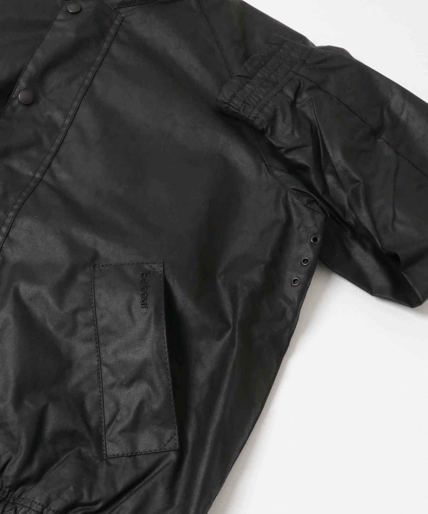 蠟質短款夾克 Barbour BLOUSON TRANSPORT WAX JACKET