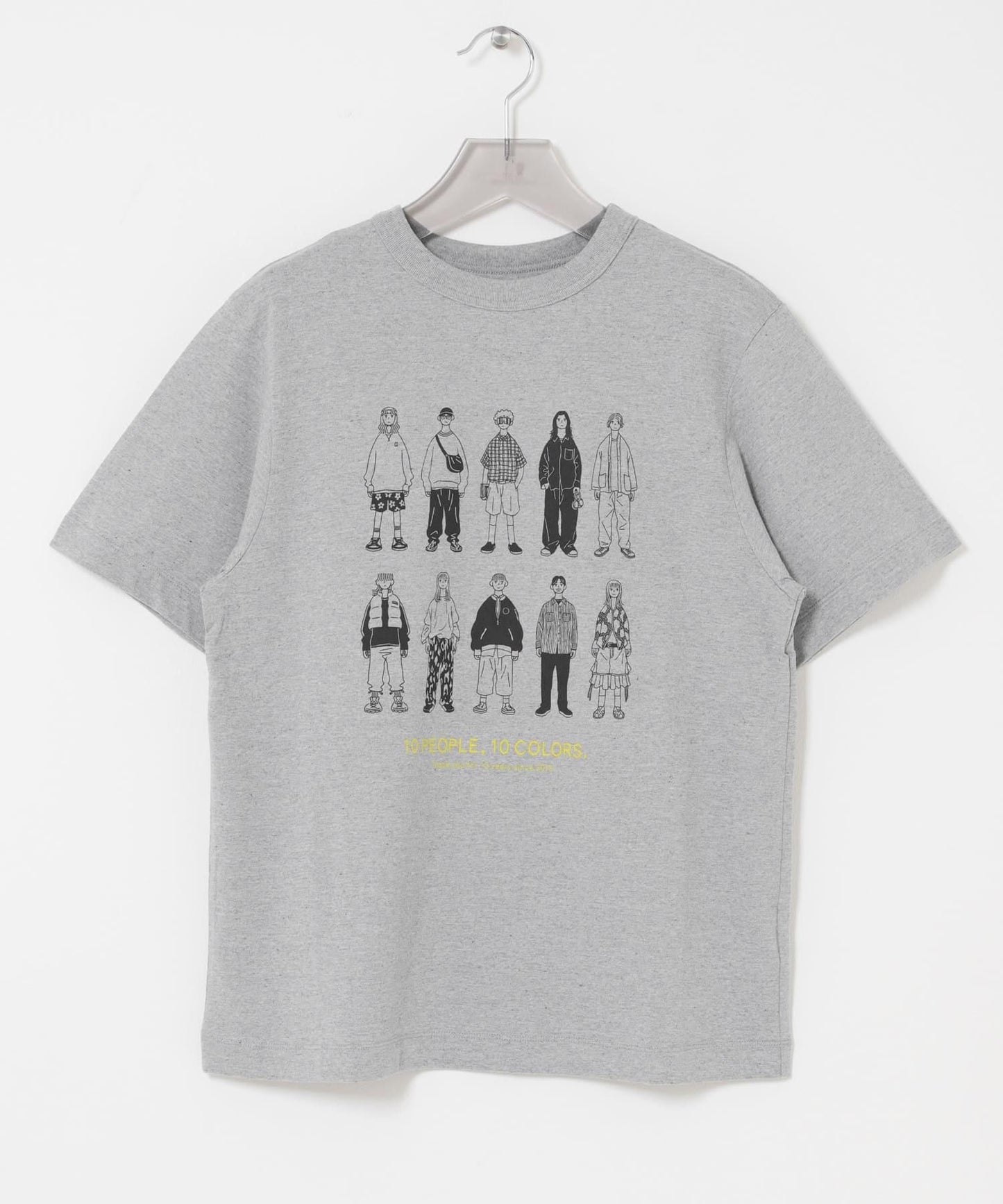 Norikazu Hatta 10PEOPLE 10COLORS T恤