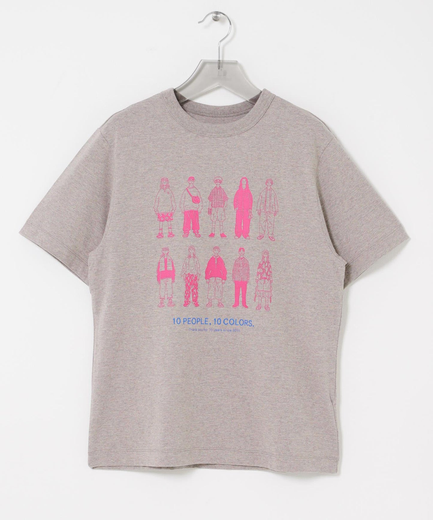 Norikazu Hatta 10PEOPLE 10COLORS T恤