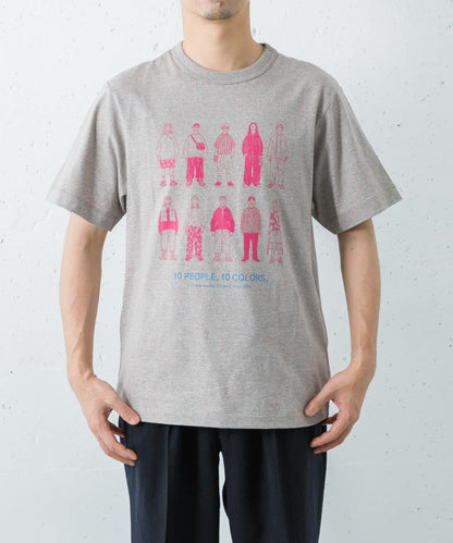 Norikazu Hatta 10PEOPLE 10COLORS T恤