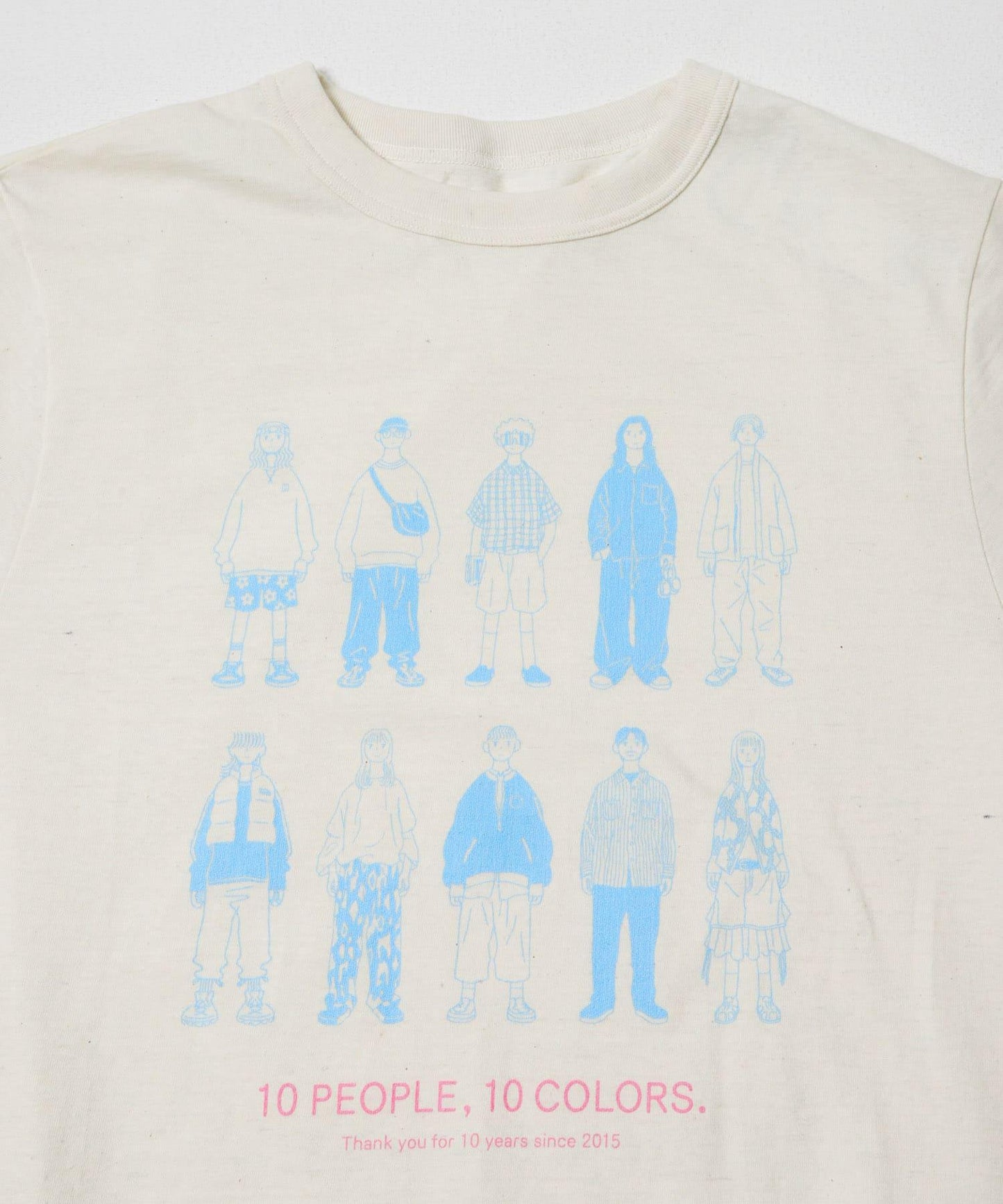 Norikazu Hatta 10PEOPLE 10COLORS T恤