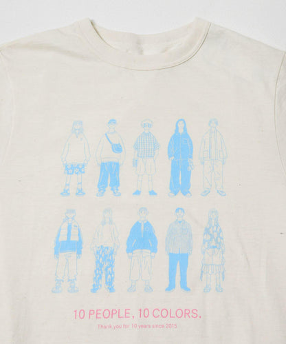 Norikazu Hatta 10PEOPLE 10COLORS T恤