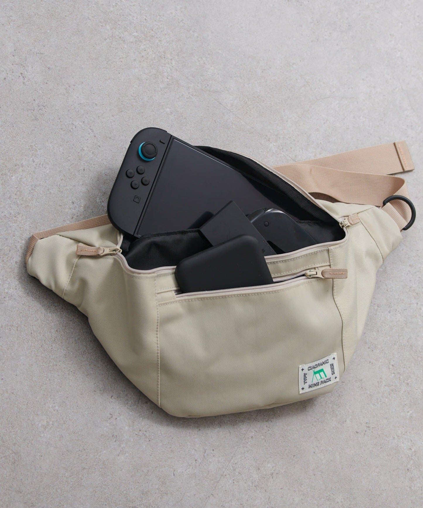 兒童 minepack 遊戲機輕鬆收納 多彩Switch包