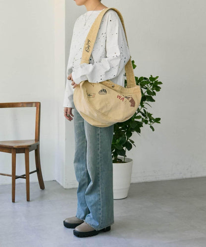 100%純棉 可機洗 Work of art Kendai×SUM1 STYLE  單肩包