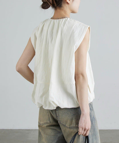 雙拉鍊 氣球廓形 馬甲