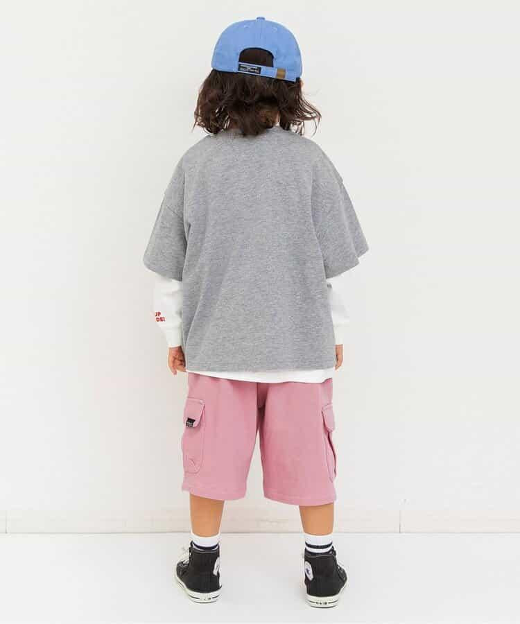 六分丈 闊腿 工裝 褲子
