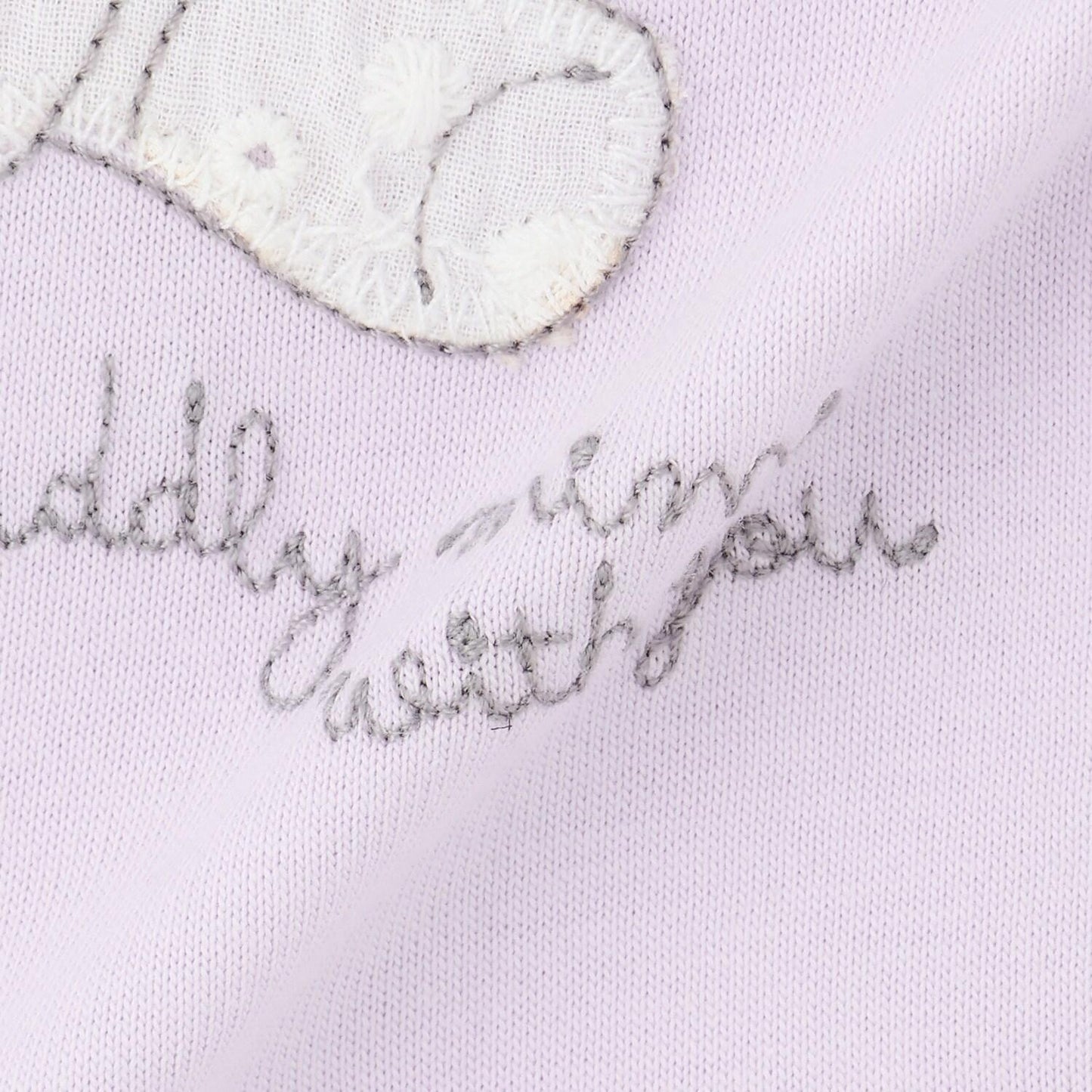 mimiちゃん貼布刺繡 連體揹帶短褲