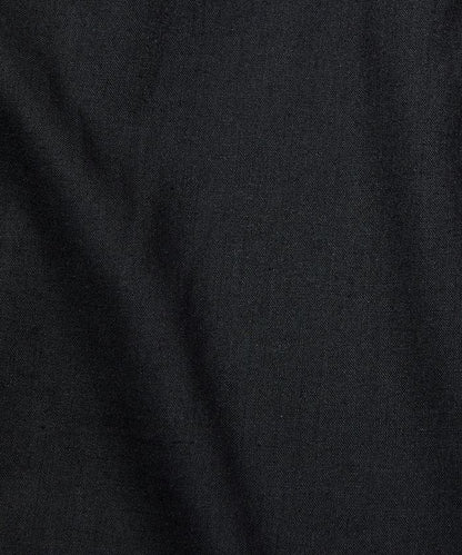 Relax Fit 亞麻混紡 立領 套頭襯衫