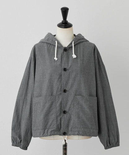 襯衫風連帽上衣