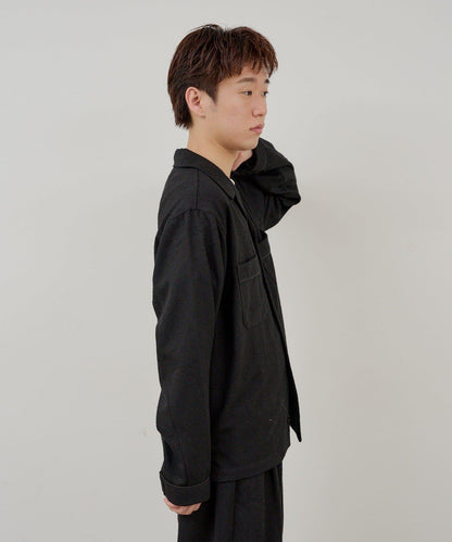 WHIMSIC 滾邊睡衣襯衫