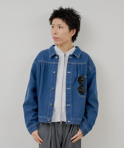 WHIMSIC 結點牛仔工裝夾克