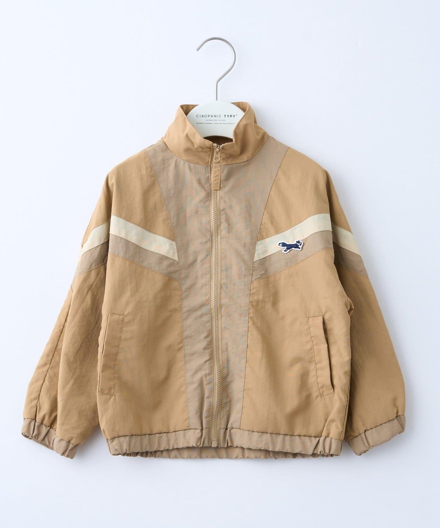 KIDS FOX×TYPY 配色拼接 山系風衣（含大童尺碼）