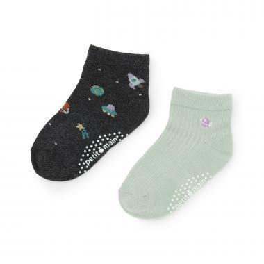 宇宙圖案短襪 2雙裝