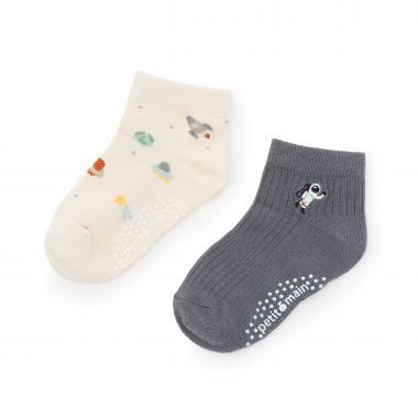 宇宙圖案短襪 2雙裝