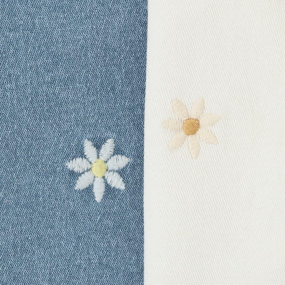 花朵刺繡 揹帶裙