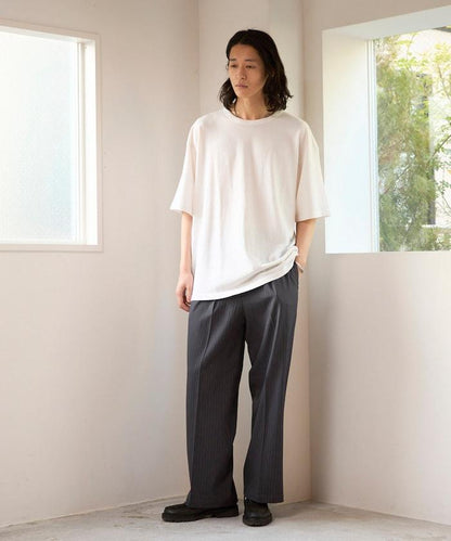 SUPER MERINO WOOL×INKEEP 圓領 短袖 T恤