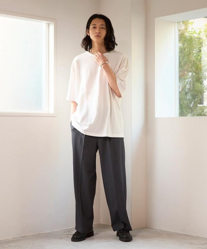 SUPER MERINO WOOL×INKEEP 圓領 短袖 T恤