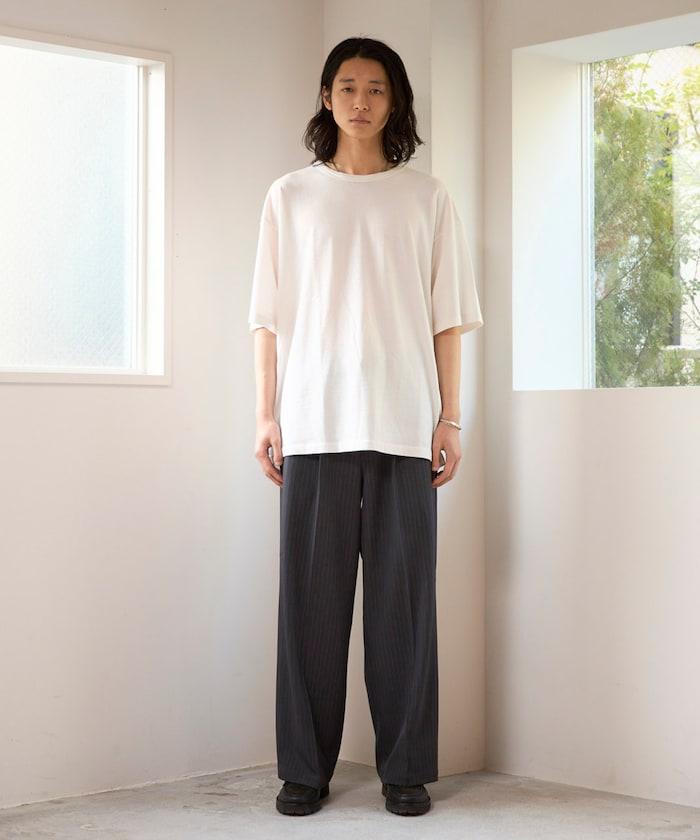 SUPER MERINO WOOL×INKEEP 圓領 短袖 T恤
