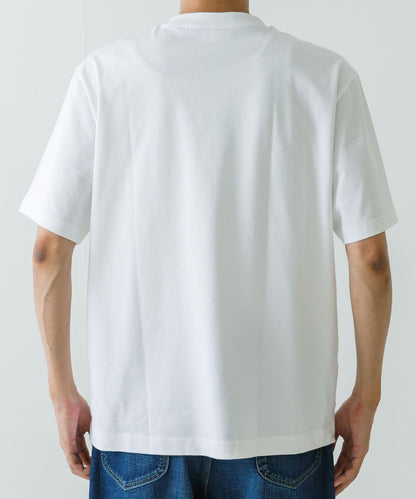 LACOSTE 輪廓鱷魚圖案圓領T恤