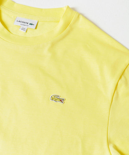 LACOSTE 輪廓鱷魚圖案圓領T恤