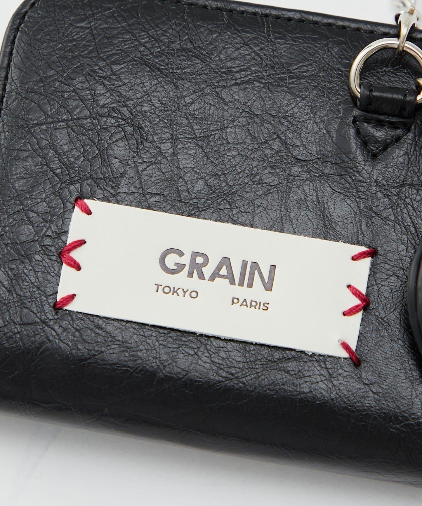 GRAIN/グレイン 二折心形吊飾 2WAY 錢包