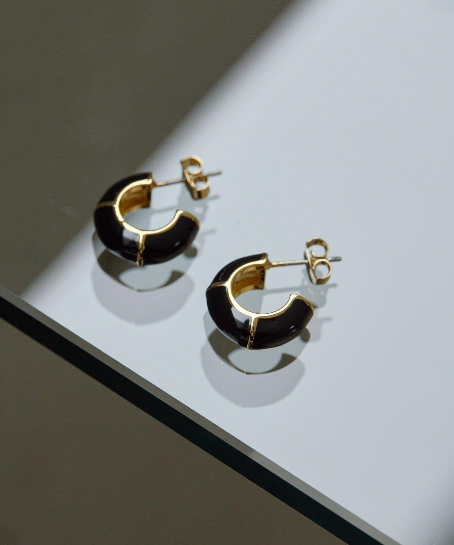 線條裝飾 圓環設計 耳環