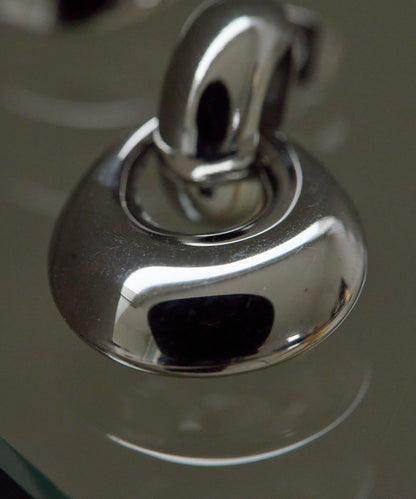 防金屬過敏 不鏽鋼 水滴圓環 耳飾