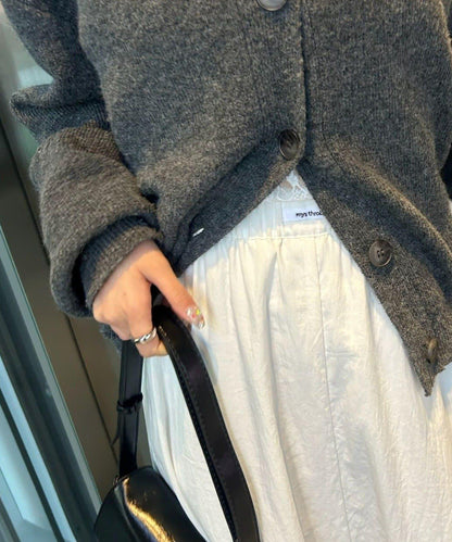 兩尺碼可選 四季可穿 氣球廓形 長款半身裙