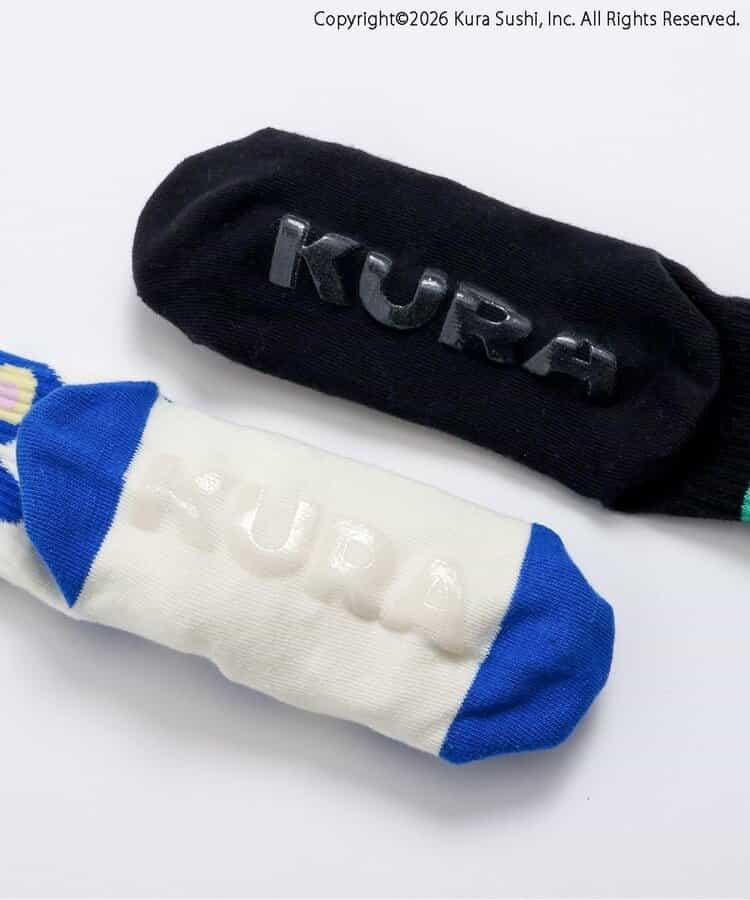 くら壽司聯名 SUSHI圖案 襪子