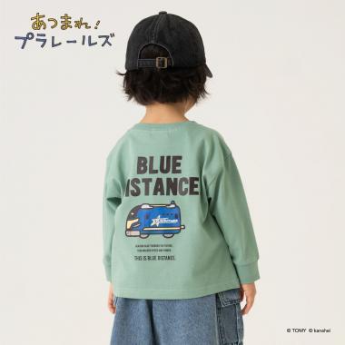あつまれ!プラレールズ（集合吧！普樂路軌） 車輛標誌系列 長袖T恤